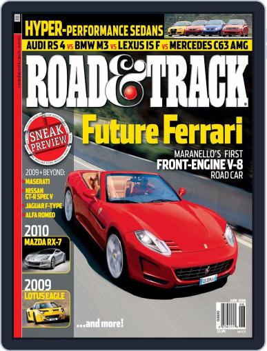Road & Track May 1st, 2008 Digital Back Issue Cover