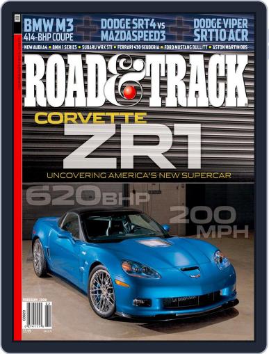 Road & Track January 1st, 2008 Digital Back Issue Cover