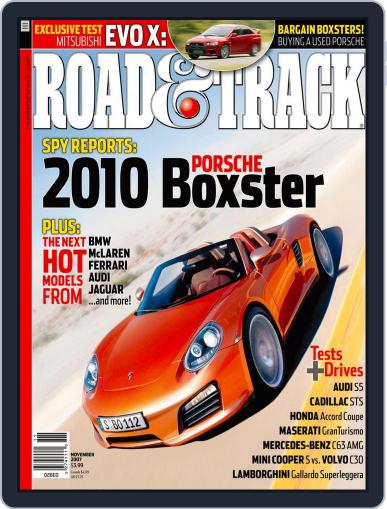 Road & Track October 1st, 2007 Digital Back Issue Cover
