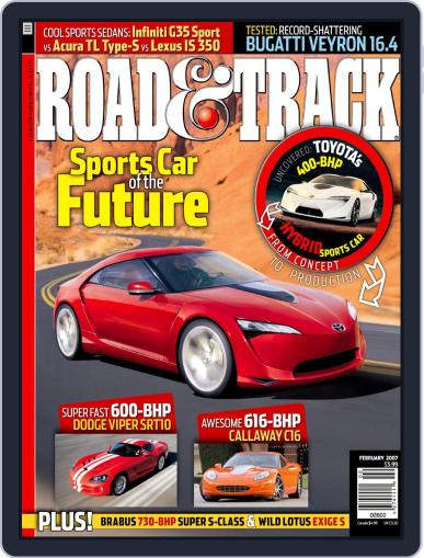 Road & Track December 26th, 2006 Digital Back Issue Cover