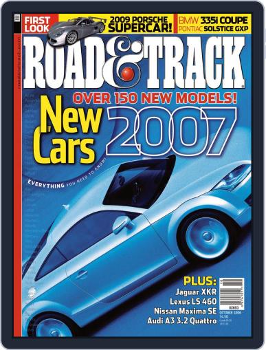 Road & Track August 24th, 2006 Digital Back Issue Cover
