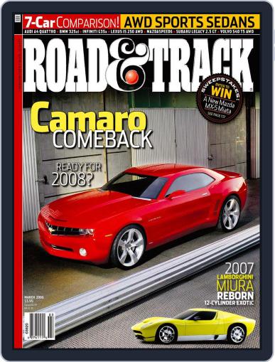 Road & Track January 19th, 2006 Digital Back Issue Cover
