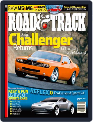Road & Track December 20th, 2005 Digital Back Issue Cover