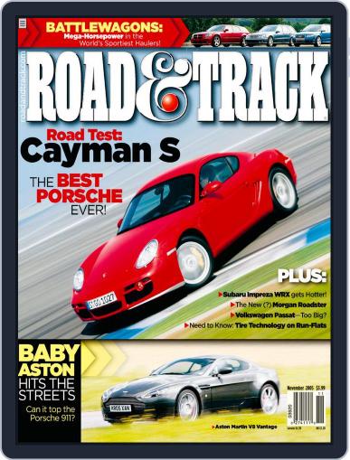 Road & Track September 27th, 2005 Digital Back Issue Cover