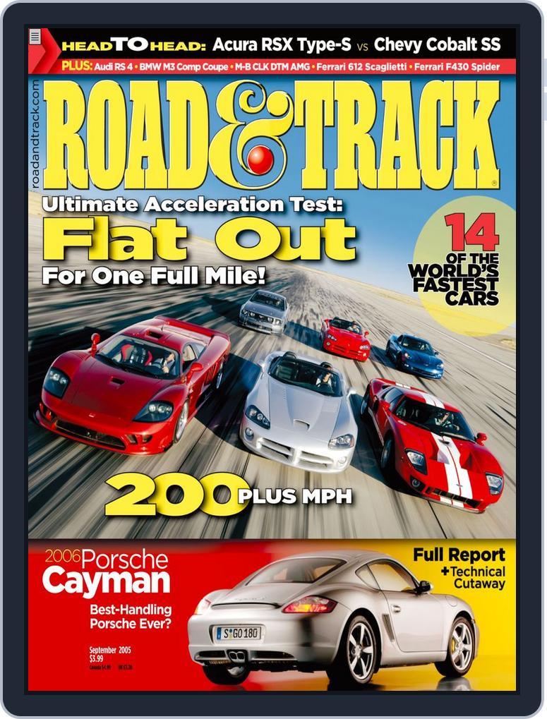 Road & Track (Digital) Subscription                    July 26th, 2005 Issue