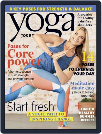Yoga Journal June 21st, 2016 Digital Back Issue Cover