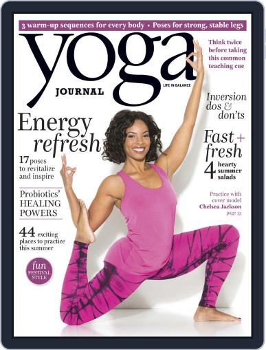 Yoga Journal June 1st, 2015 Digital Back Issue Cover