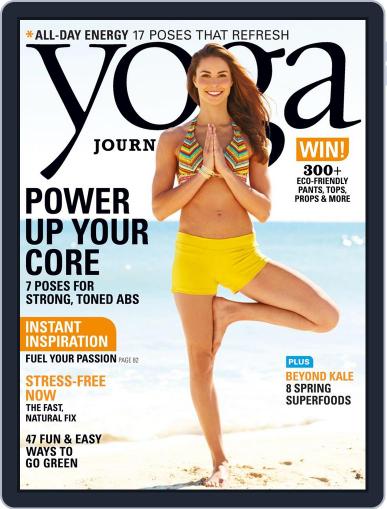 Yoga Journal April 1st, 2014 Digital Back Issue Cover