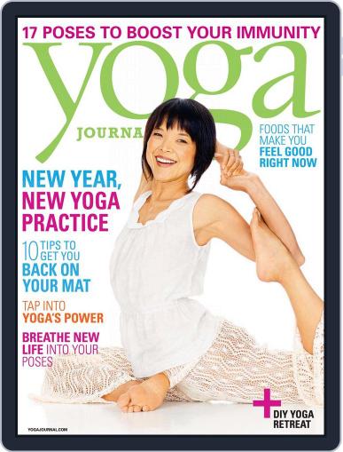 Yoga Journal January 1st, 2014 Digital Back Issue Cover