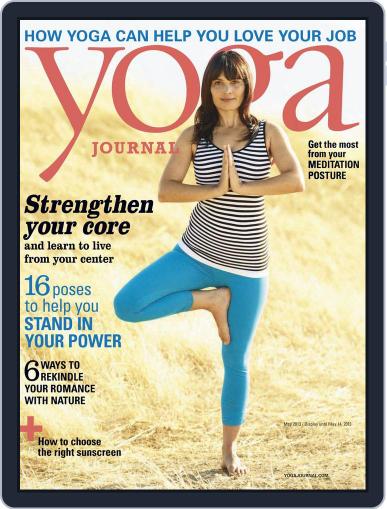 Yoga Journal April 1st, 2013 Digital Back Issue Cover