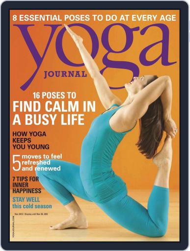 Yoga Journal October 11th, 2012 Digital Back Issue Cover