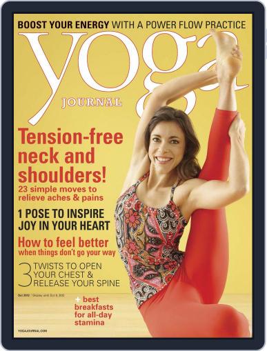 Yoga Journal September 4th, 2012 Digital Back Issue Cover