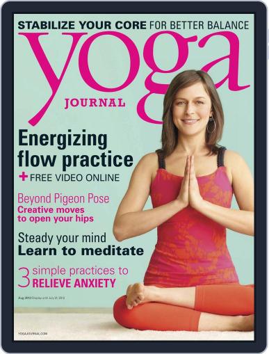 Yoga Journal June 19th, 2012 Digital Back Issue Cover