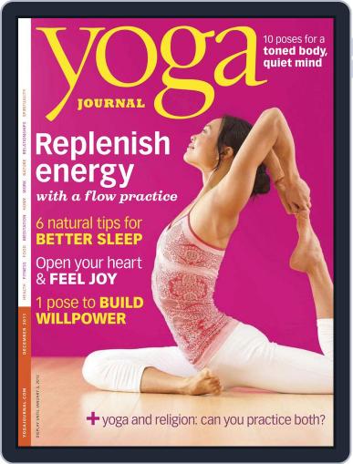Yoga Journal November 22nd, 2011 Digital Back Issue Cover