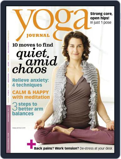 Yoga Journal October 12th, 2011 Digital Back Issue Cover