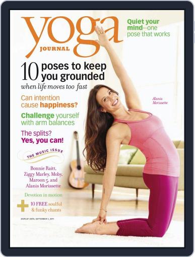 Yoga Journal August 2nd, 2011 Digital Back Issue Cover