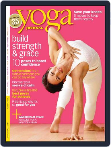 Yoga Journal June 22nd, 2010 Digital Back Issue Cover