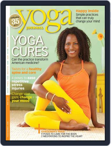 Yoga Journal March 30th, 2010 Digital Back Issue Cover