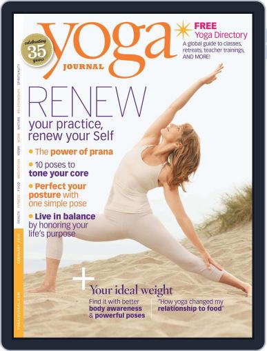 Yoga Journal January 5th, 2010 Digital Back Issue Cover