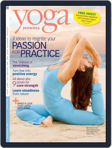 Yoga Journal June 23rd, 2009 Digital Back Issue Cover