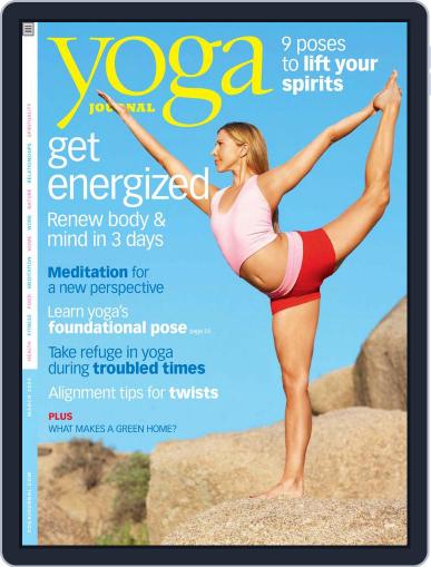 Yoga Journal February 17th, 2009 Digital Back Issue Cover