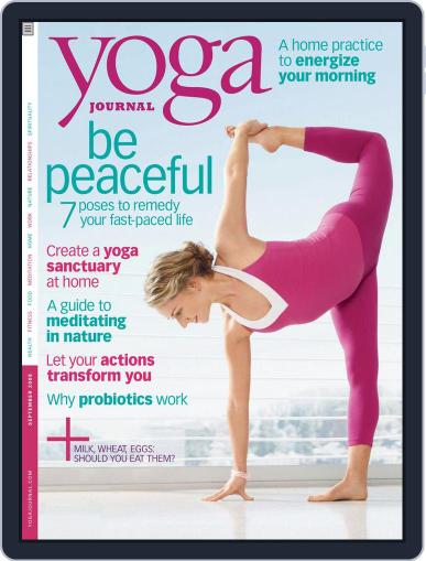 Yoga Journal August 5th, 2008 Digital Back Issue Cover