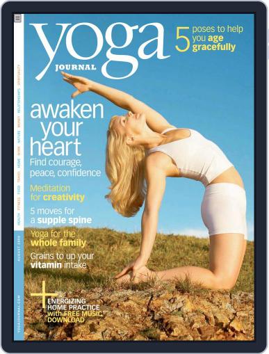 Yoga Journal July 18th, 2008 Digital Back Issue Cover
