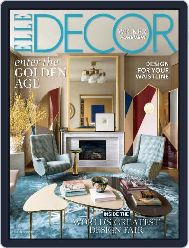 ELLE DECOR May 1st, 2018 Digital Back Issue Cover