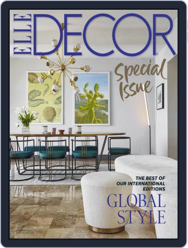 ELLE DECOR January 1st, 2017 Digital Back Issue Cover