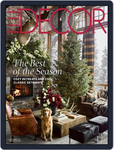 ELLE DECOR December 1st, 2016 Digital Back Issue Cover