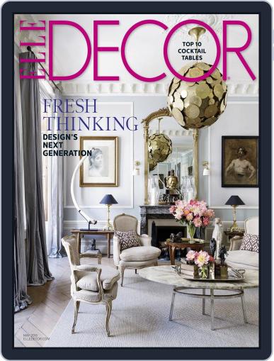 ELLE DECOR May 1st, 2016 Digital Back Issue Cover