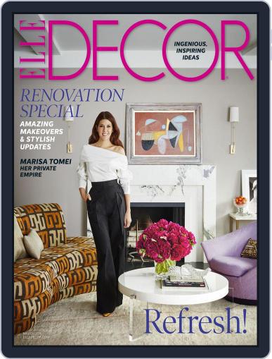 ELLE DECOR March 1st, 2016 Digital Back Issue Cover