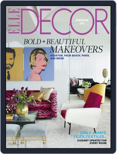 ELLE DECOR March 1st, 2015 Digital Back Issue Cover