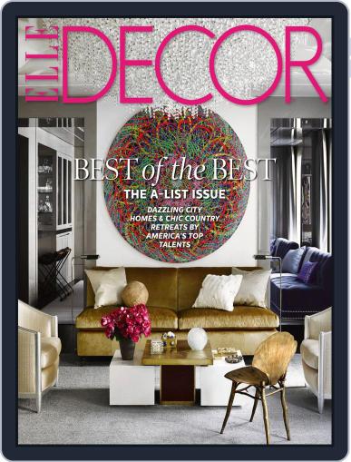 ELLE DECOR May 16th, 2014 Digital Back Issue Cover
