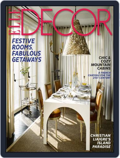 ELLE DECOR November 15th, 2013 Digital Back Issue Cover