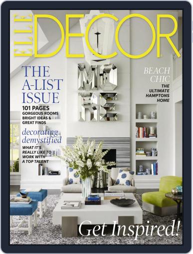 ELLE DECOR May 16th, 2013 Digital Back Issue Cover