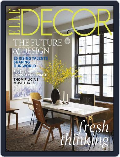 ELLE DECOR January 31st, 2013 Digital Back Issue Cover