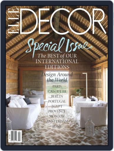 ELLE DECOR December 20th, 2011 Digital Back Issue Cover