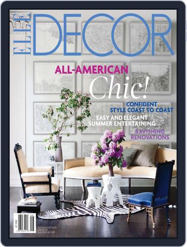 ELLE DECOR June 22nd, 2010 Digital Back Issue Cover