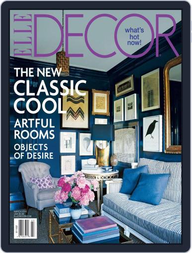 ELLE DECOR February 2nd, 2010 Digital Back Issue Cover