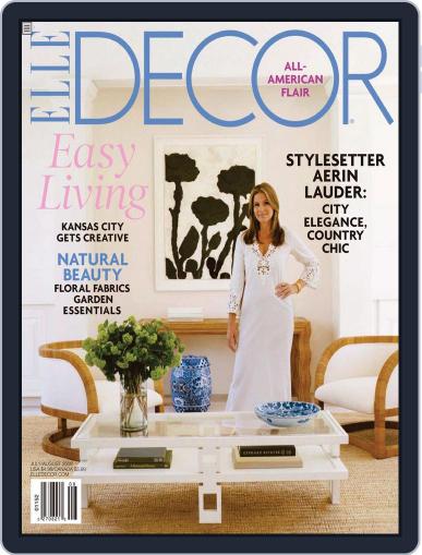 ELLE DECOR June 15th, 2009 Digital Back Issue Cover