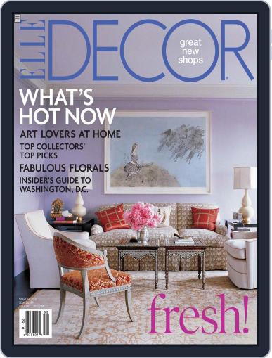 ELLE DECOR January 25th, 2008 Digital Back Issue Cover