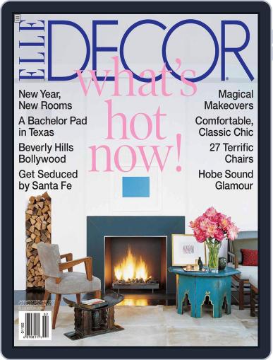 ELLE DECOR December 12th, 2006 Digital Back Issue Cover