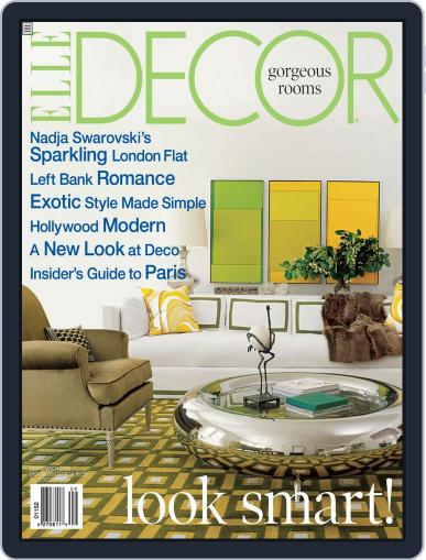 ELLE DECOR August 8th, 2006 Digital Back Issue Cover