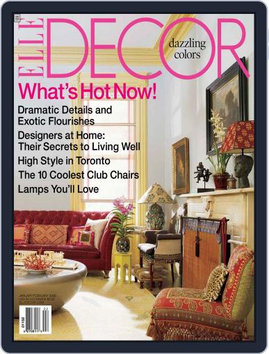 ELLE DECOR December 13th, 2005 Digital Back Issue Cover