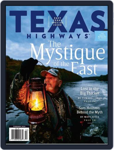 Texas Highways February 1st, 2020 Digital Back Issue Cover