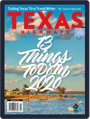 Texas Highways (Digital) Subscription                    January 1st, 2020 Issue