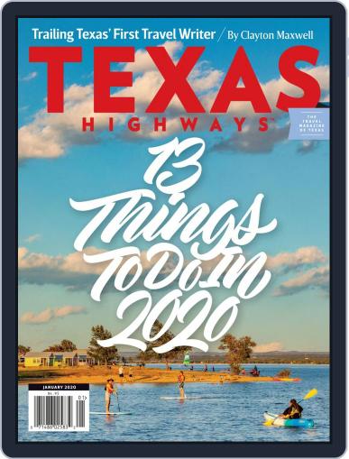 Texas Highways January 1st, 2020 Digital Back Issue Cover