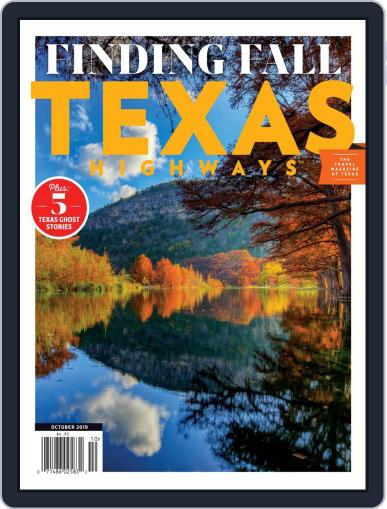 Texas Highways October 1st, 2019 Digital Back Issue Cover