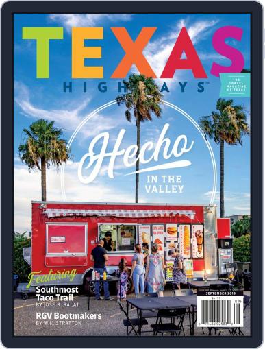 Texas Highways September 1st, 2019 Digital Back Issue Cover